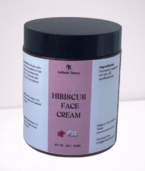 Hibiscus Face Cream -4oz