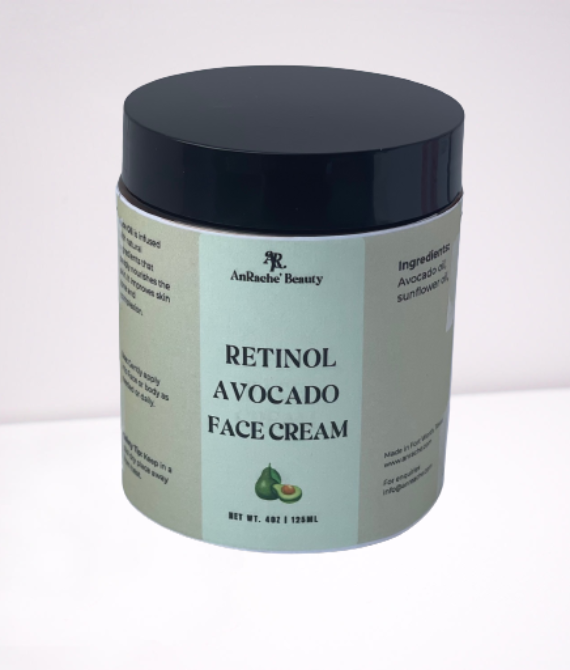 Retinol Avocado Face Cream -4oz