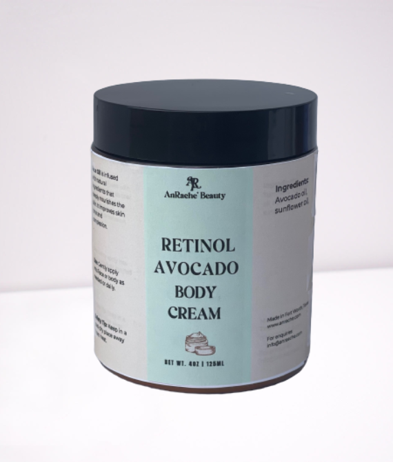 Retinol Avocado Body Cream -8oz