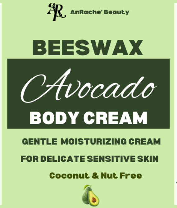 Avocado Beeswax Body Cream 9oz