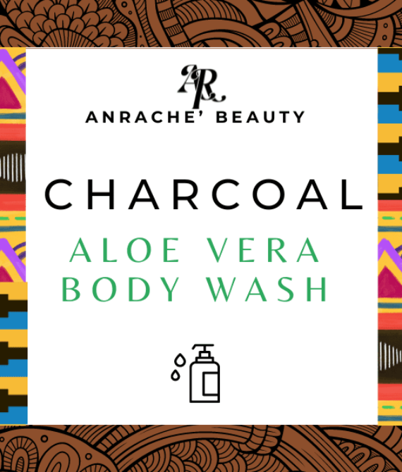 Charcoal Aloe Vera Body Wash 17oz