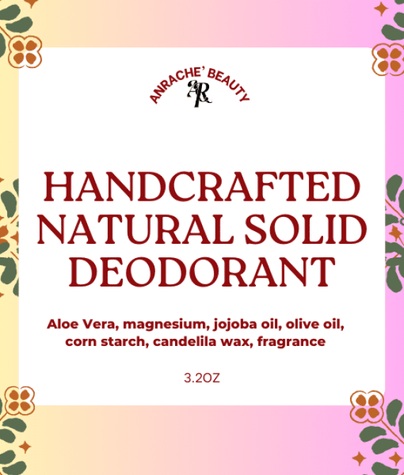 Handcrafted Deodorant-solid